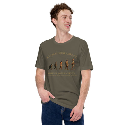 人類進化論 コンフォートTシャツ -THE HUMAN LEGACY-