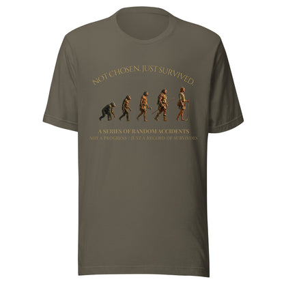 人類進化論 コンフォートTシャツ -THE HUMAN LEGACY-
