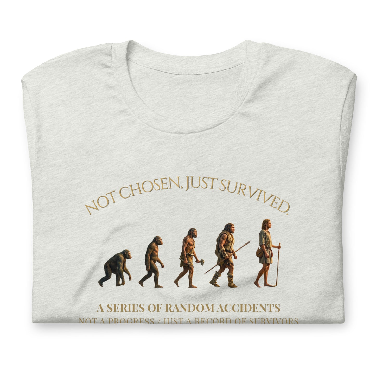 人類進化論 コンフォートTシャツ -THE HUMAN LEGACY-