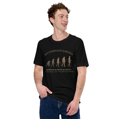 人類進化論 コンフォートTシャツ -THE HUMAN LEGACY-