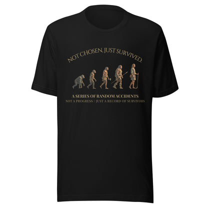 人類進化論 コンフォートTシャツ -THE HUMAN LEGACY-