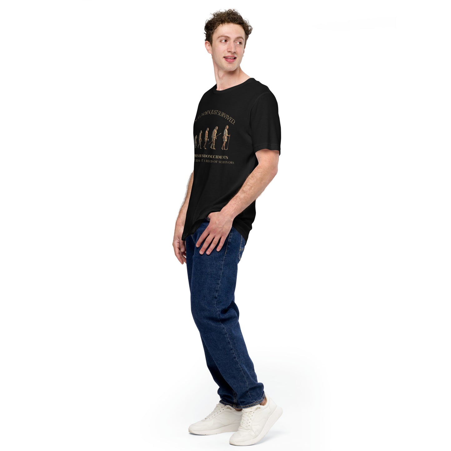 人類進化論 コンフォートTシャツ -THE HUMAN LEGACY-