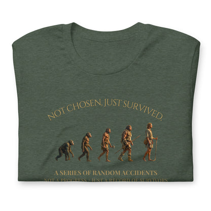 人類進化論 コンフォートTシャツ -THE HUMAN LEGACY-