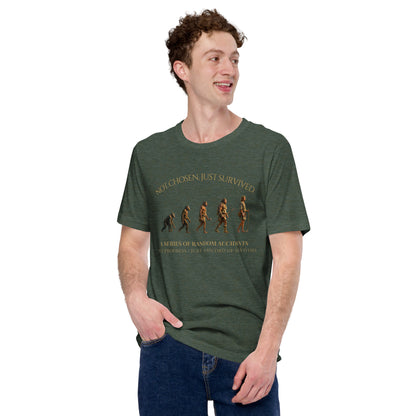 人類進化論 コンフォートTシャツ -THE HUMAN LEGACY-