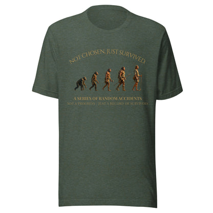人類進化論 コンフォートTシャツ -THE HUMAN LEGACY-
