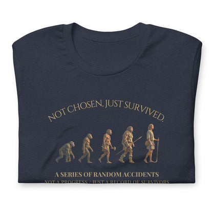 人類進化論 コンフォートTシャツ -THE HUMAN LEGACY-