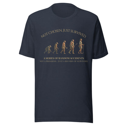 人類進化論 コンフォートTシャツ -THE HUMAN LEGACY-