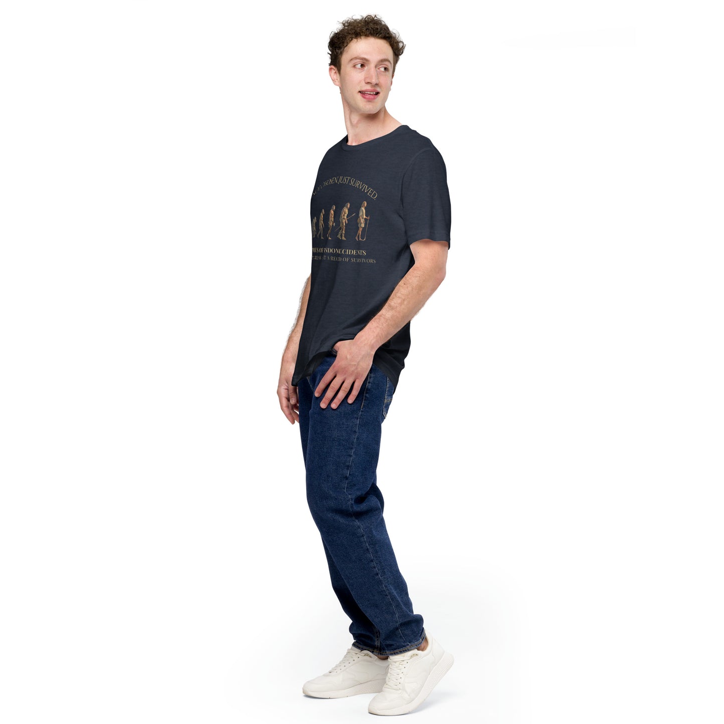 人類進化論 コンフォートTシャツ -THE HUMAN LEGACY-