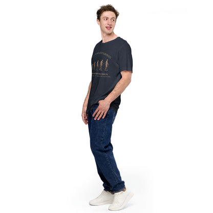 人類進化論 コンフォートTシャツ -THE HUMAN LEGACY-