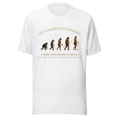 人類進化論 コンフォートTシャツ -THE HUMAN LEGACY-